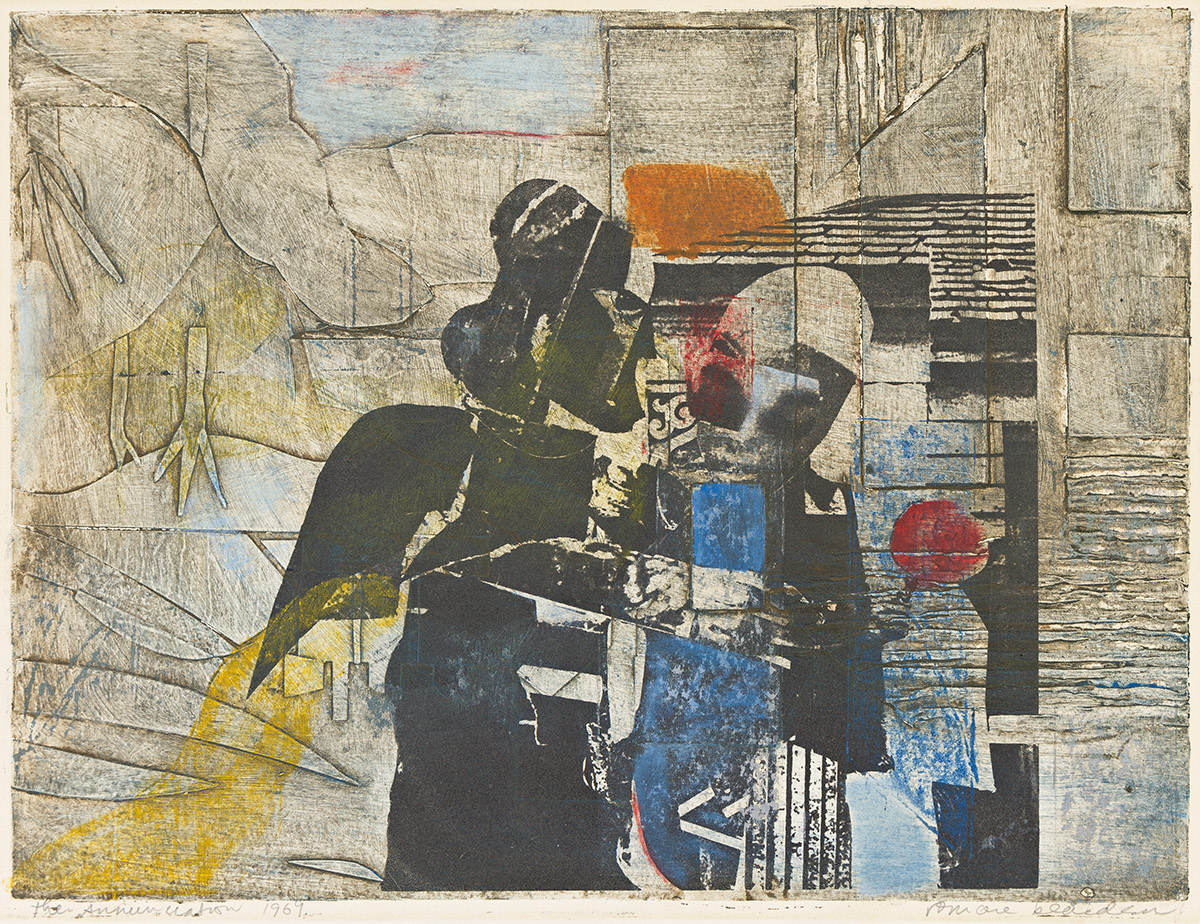 ROMARE BEARDEN (1911 - 1988) The Annunciation (The Visitor).